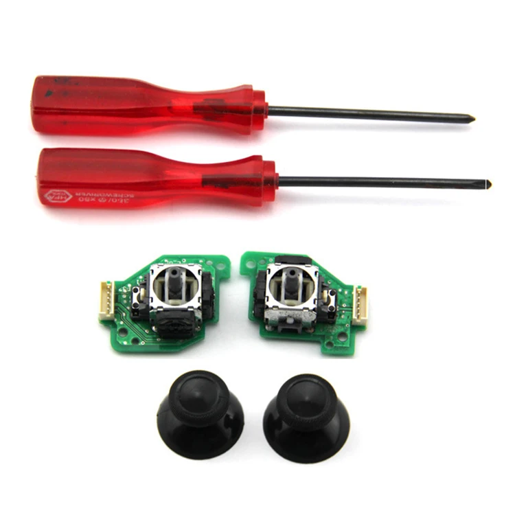 
Joystick repairing and replacement parts tools kit for Nintendo WII U 