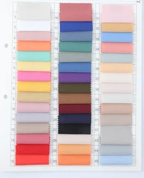 86 Colors Multicolor Outerwear Fabric Factory Spot 30% Nylon 70% Polyester Blended Wrinkled Fabric For Ski Suits/Outdoor Sports