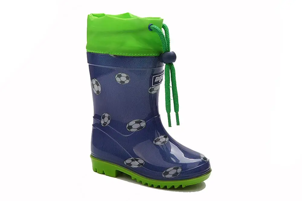 kids pvc cartoon elephant tiger fox panda animal european style rain boots for children