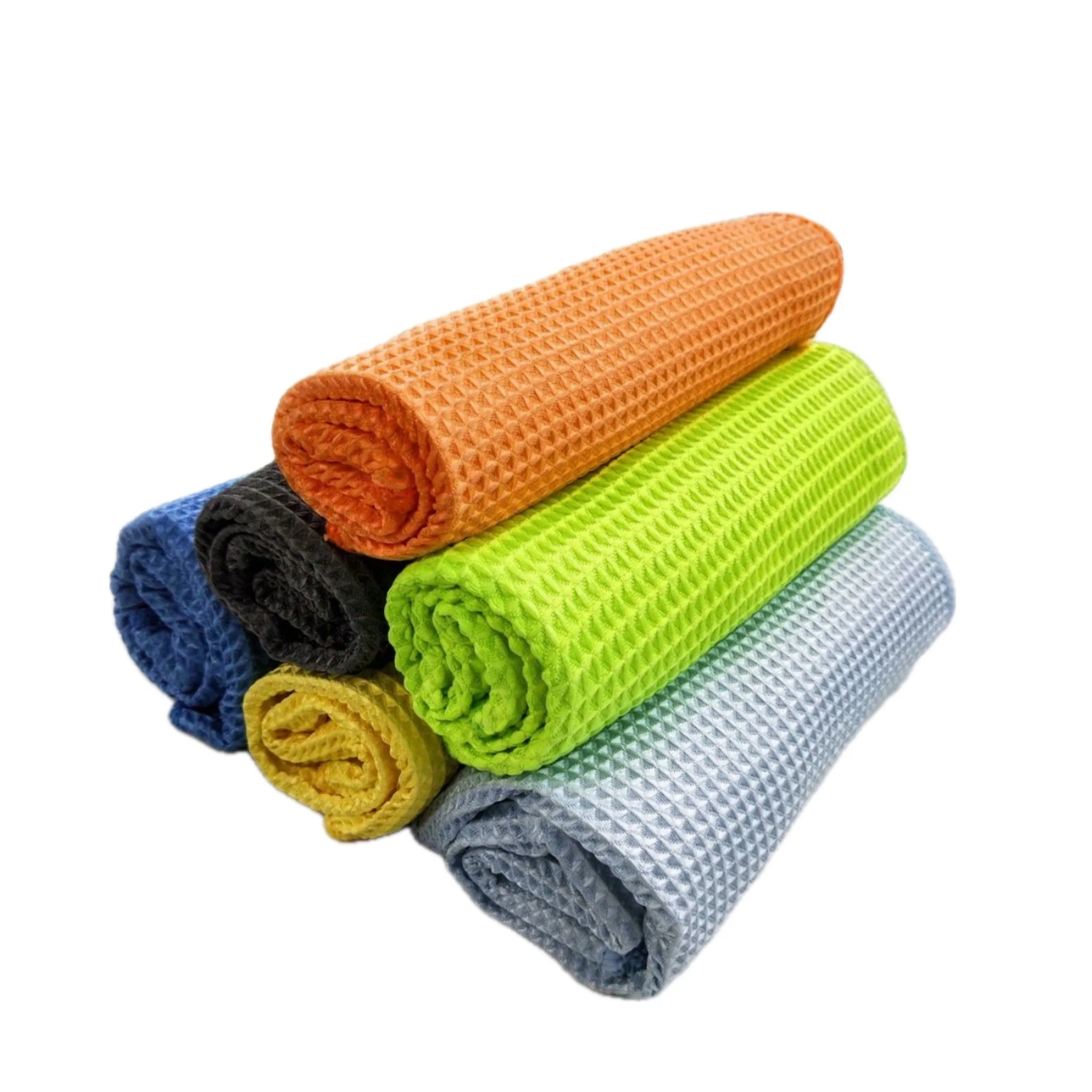 Commerical Funny Kitchen Coffee Tea Towel Strong Water Absorption 80 Polyester 20 Polyamide Microfiber Fabric Rolls