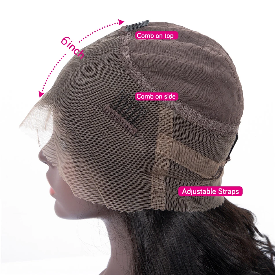 Lacefront wigs human hair virgin cuticle aligned hair wigs brazilian hair from brazil lace frontal wig body wave wholesale price