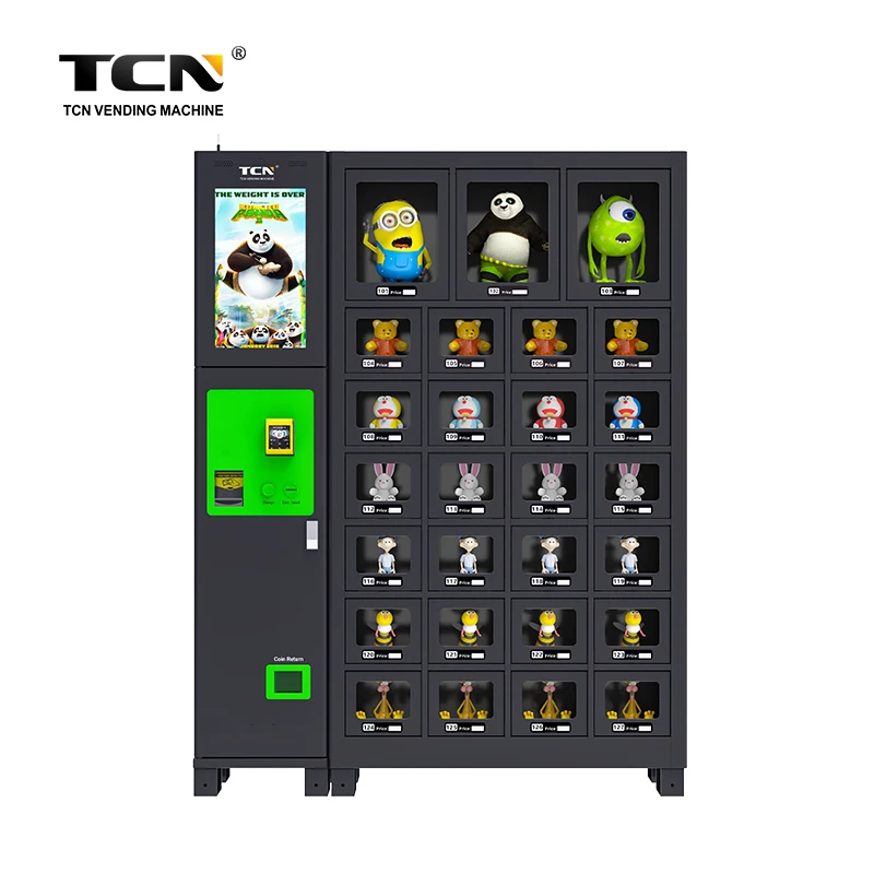 TCN Smart Automatic Snacks and Drinks Intelligent Vending Machine Locker Cabinet with Touch Screen
