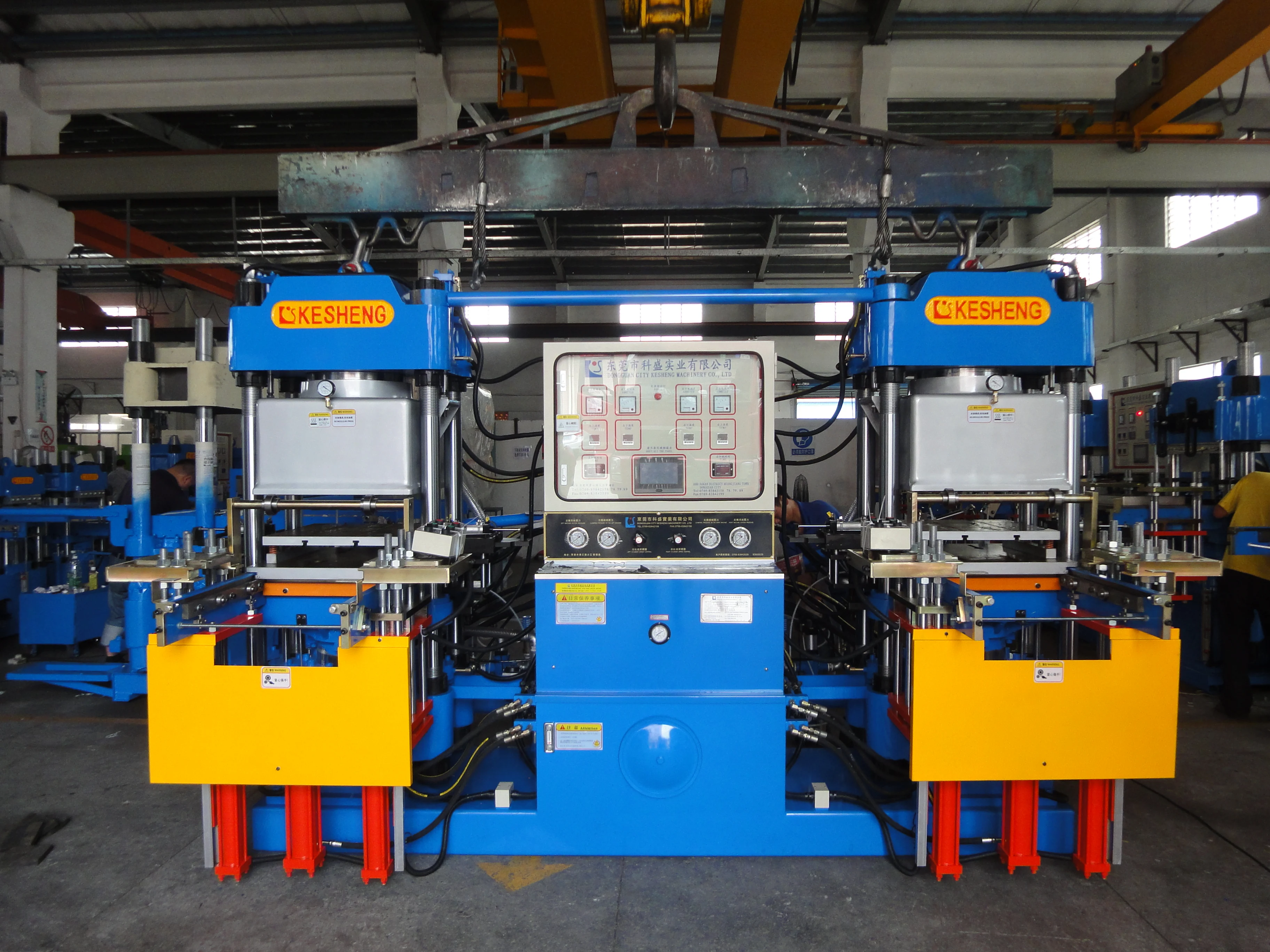 oil seal vulcanizer, bracelet making machine, rubber ring Double pump vacuum vulcanizing Hydraulic molding machine