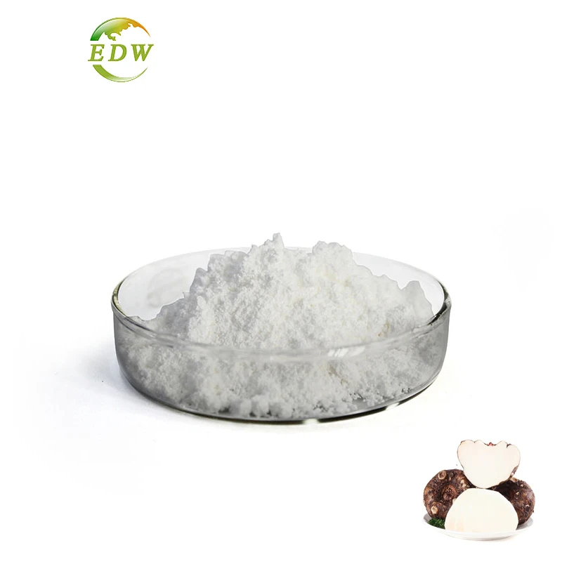Food Additive Konjac Gum Powder Extract Glucomannan Flour