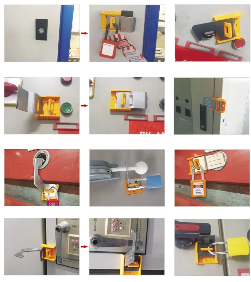 Электрический LOTO блокирующее устройство автоматический выключатель