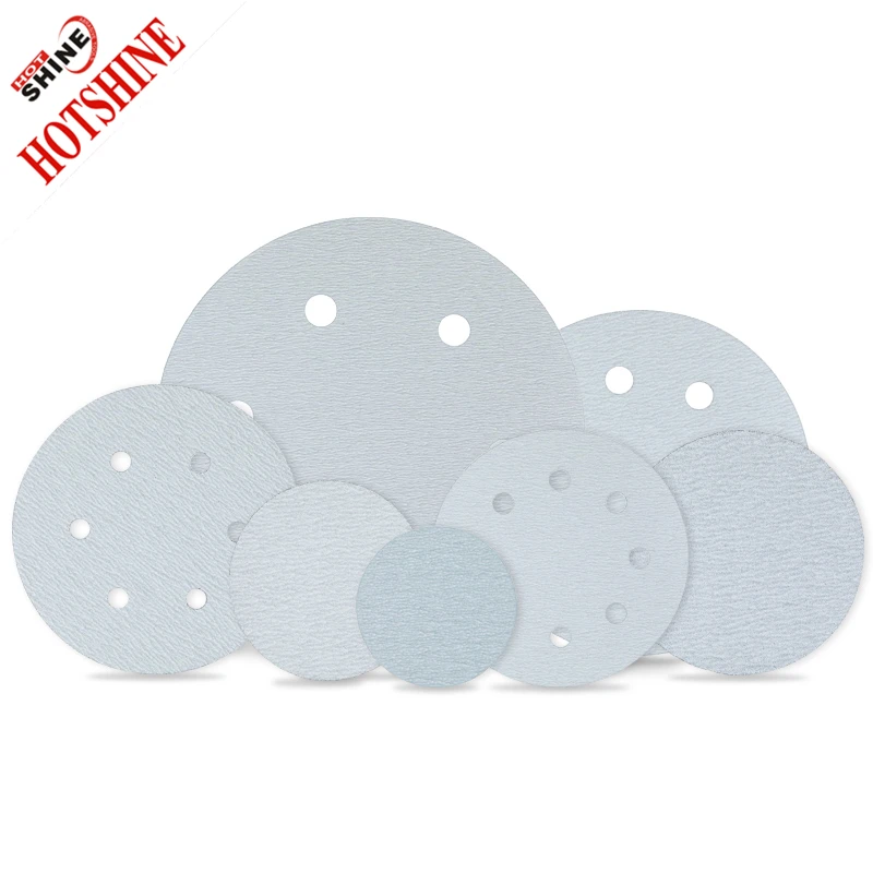 Hotshine Abrasive Disc 6 Inches Hook and Loop Sanding Disc For Stone Metal Wood