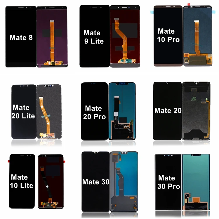 Mate 10 20 30 40 Pro Lite Pantalla Ecran For Huawei Y6 Pro Y7P Y9S Y7 Y9 Prime 2018 2019 Screen LCD Display Touch Digitizer