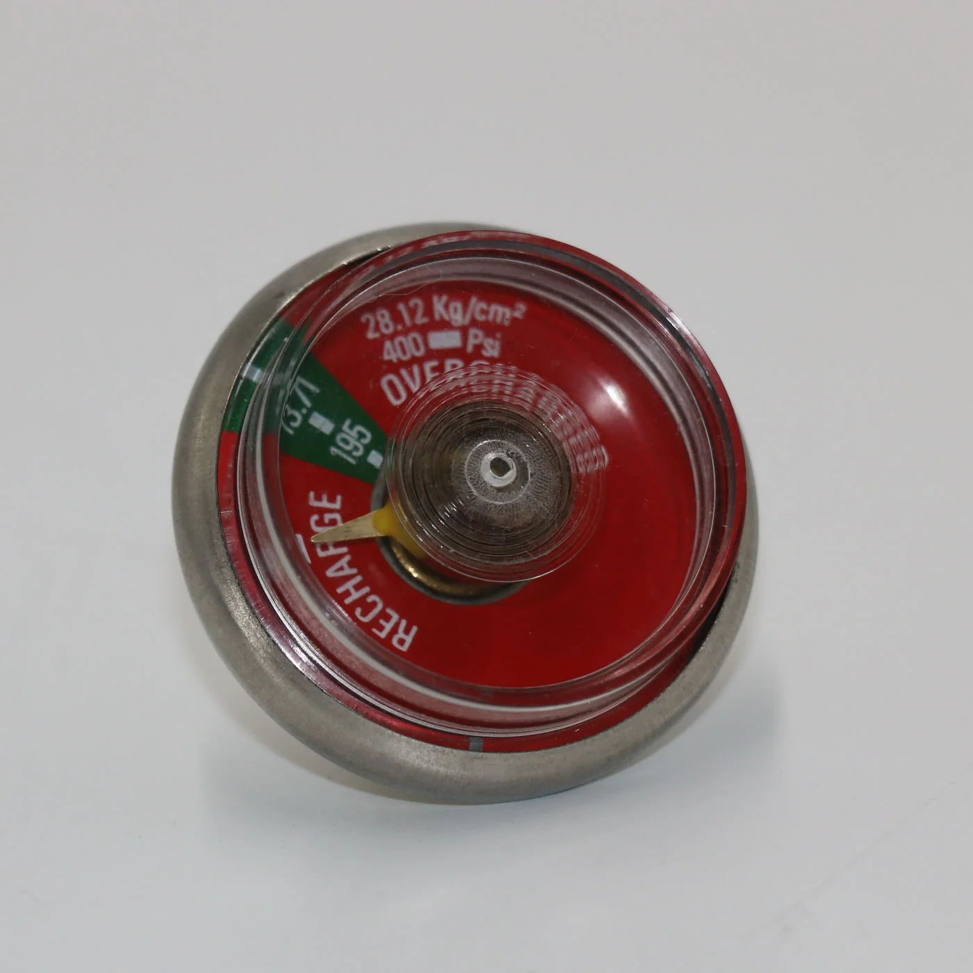 37mm Manometer Gauge For Clean Agent Fire Extinguisher