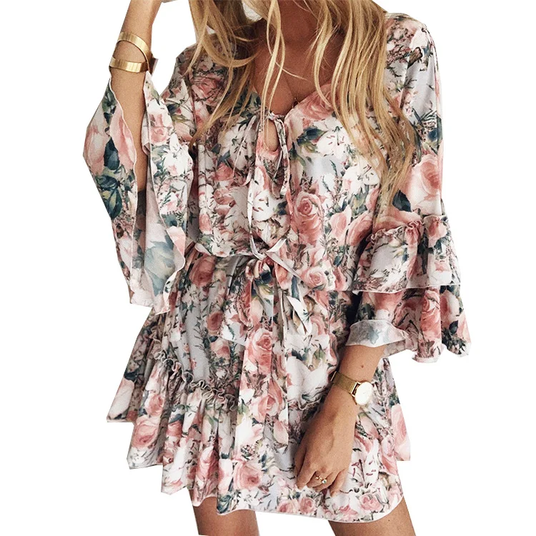  2021 New Fashion Design Cute Dress Women S-3XL for Fat Casual Summer