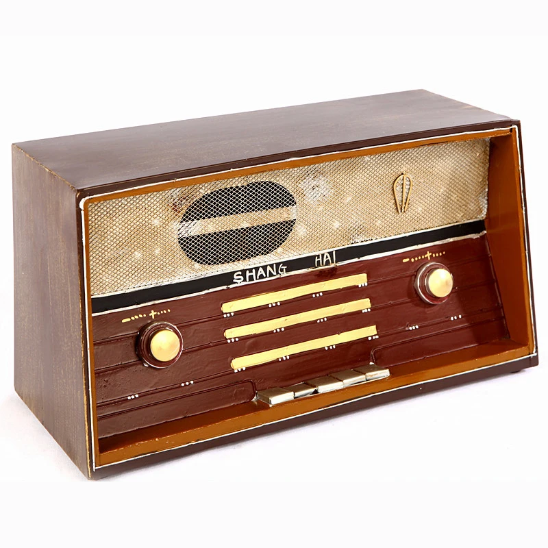 Retro Style Home Radio Portable Radio Cassette Recorder With Built In Stereo Speakers