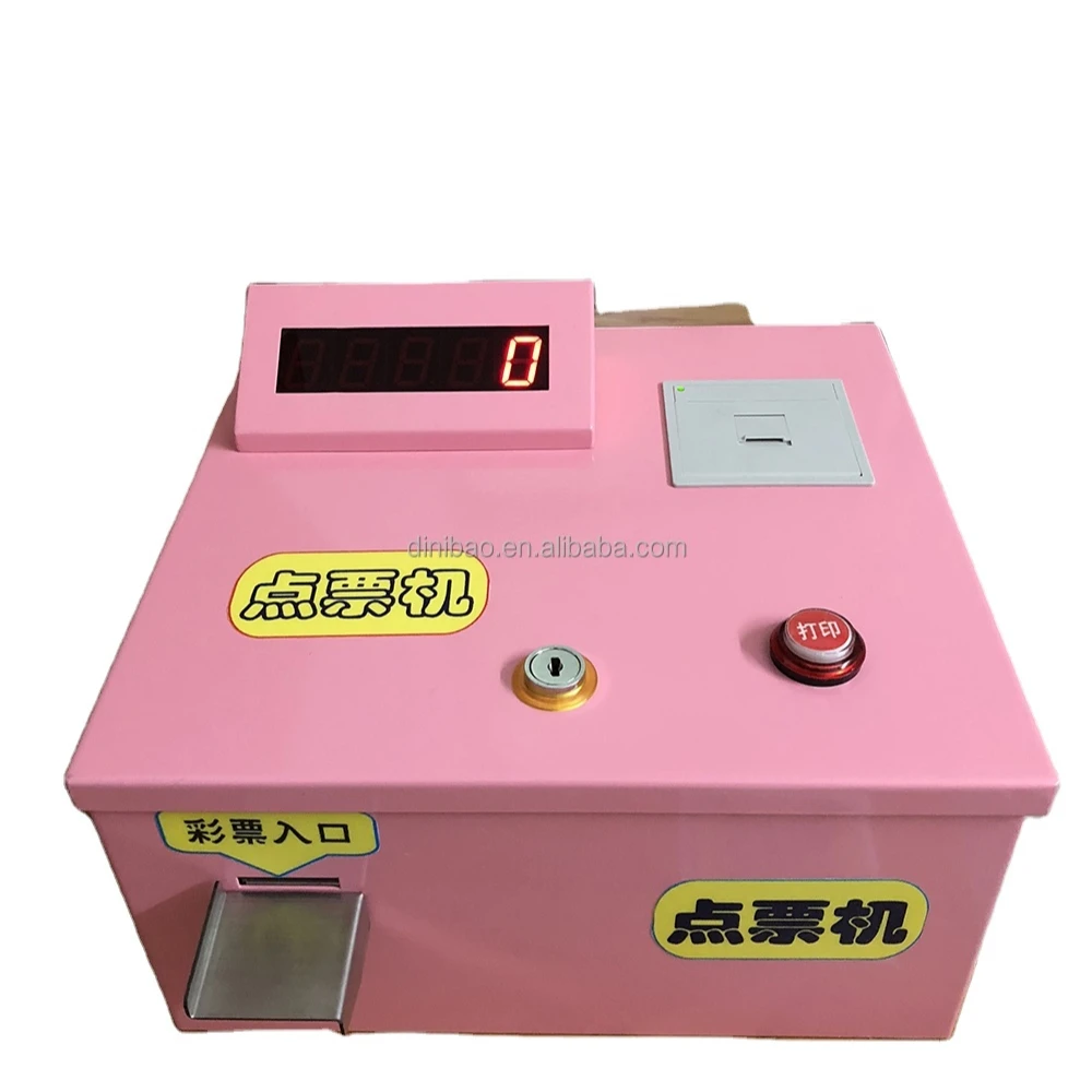 Hot sale small ticket counter ticket eater for redemption lottery  game machine for game center