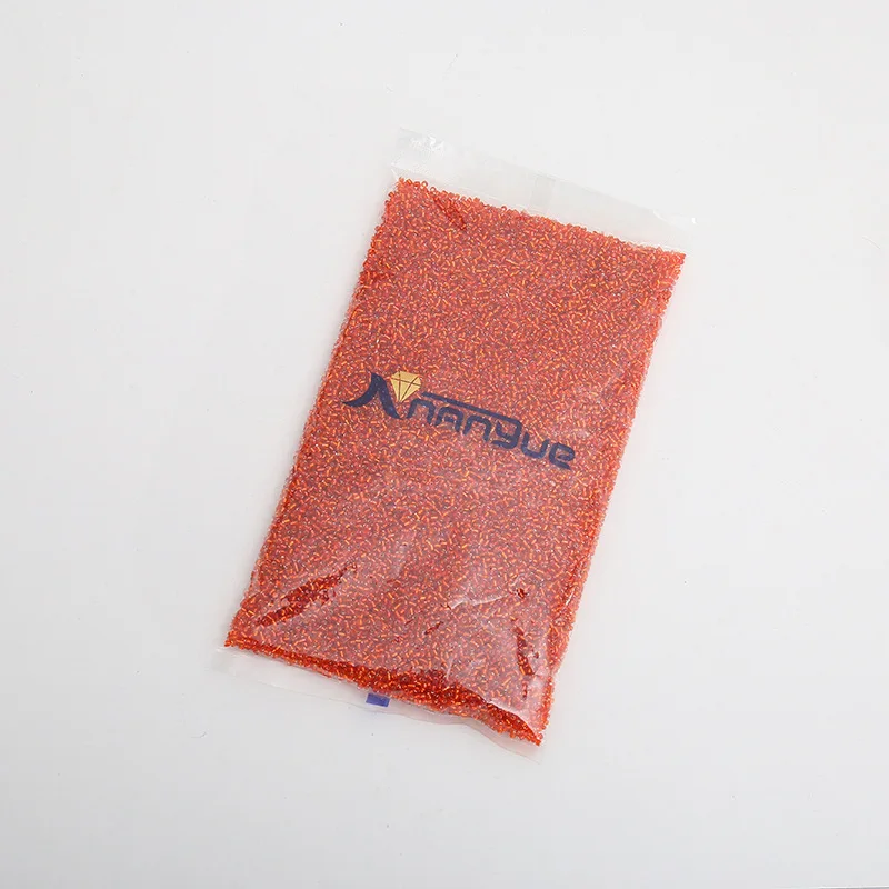 High Quality 2/3/4 mm Silver Core Glass Seed Beads 450g /Bag Loose Glass Seed Beads For Diy Jewelry Making