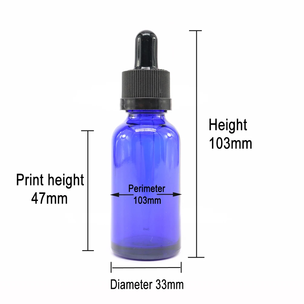 Luxury 15 20 30 50 ml 100 g empty blue green amber skin care frosted packaging dropper essential oils glass bottles 10ml