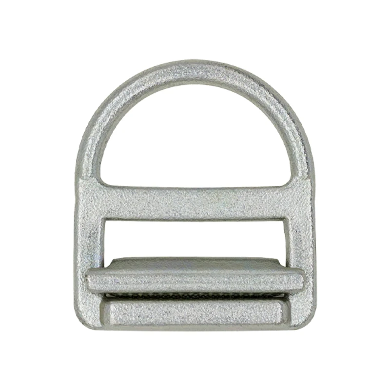 JENSAN Custom Hardware 45mm Stamped Metal Steel Bend D-Ring For Safety Belt Accessories