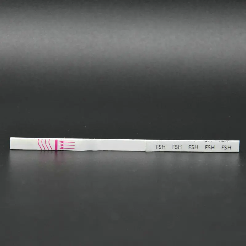 FSH menopause rapid test strip/midstream female hormones 25mlU/ml for human fertility test