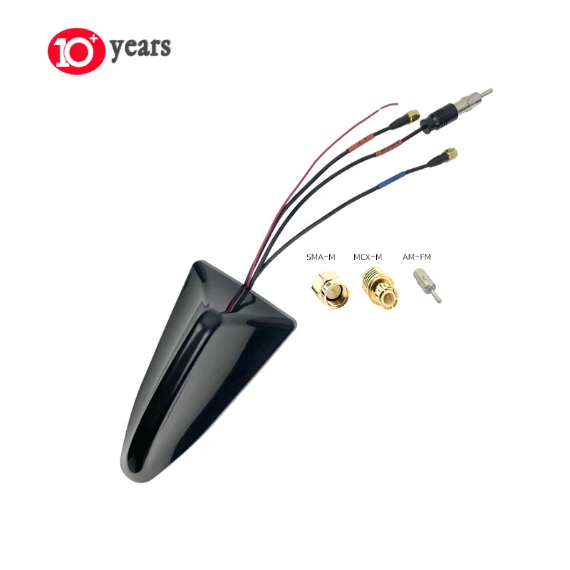 Universal Radio Signal FM AM DAB GPS Combined Antenna Car Roof Decoration Shark