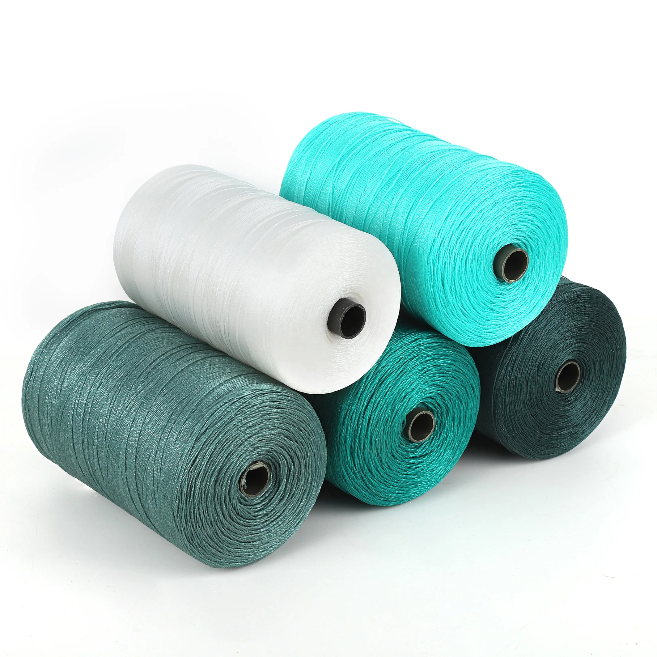 Best quality 3-24MD Nylon fishing twine 100% PE fishing twine or polyester twine for fishing net