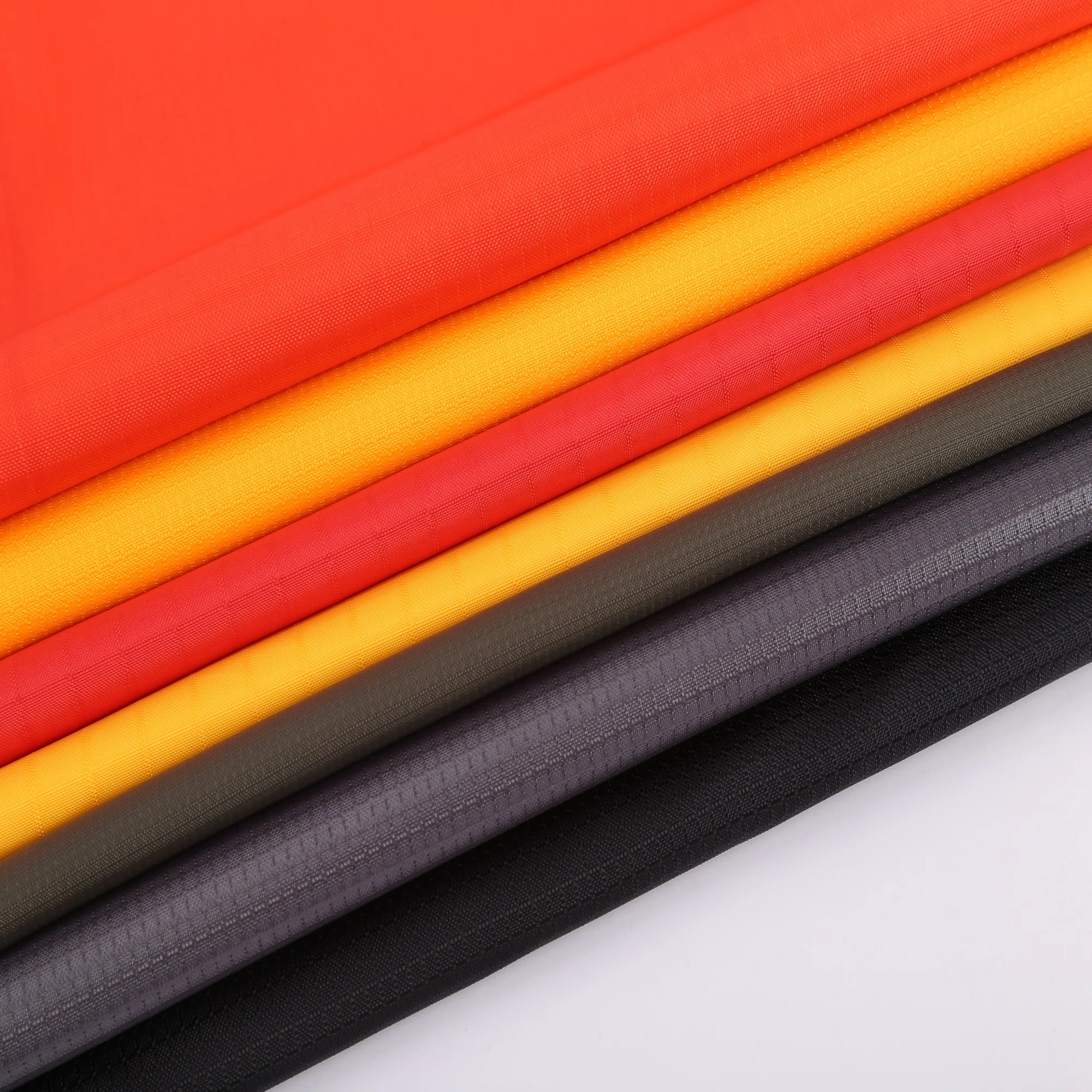 Custom Color And Design Waterproof 300d Ribstop Oxford Flame-retardant Pu Coated Bag Or Tent Fabric