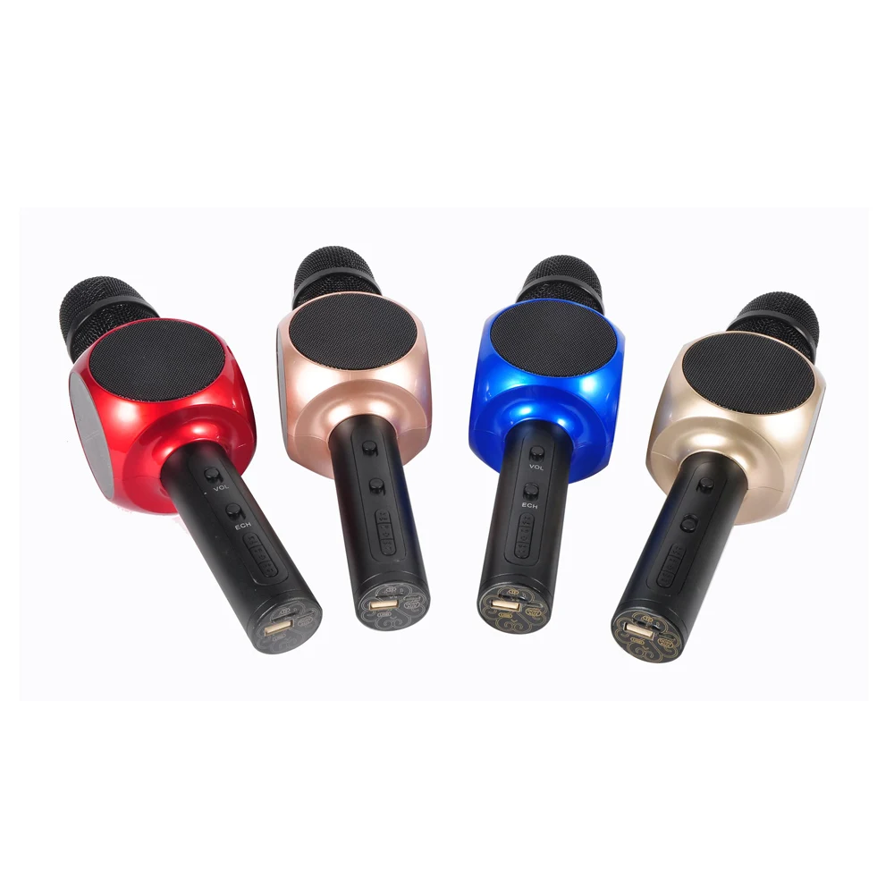 SU.YOSD YS-82 4 часа портативный проигрыватель караоке-микрофон для караоке с подсветкой для домашней вечеринки KTV Музыка Пение игры