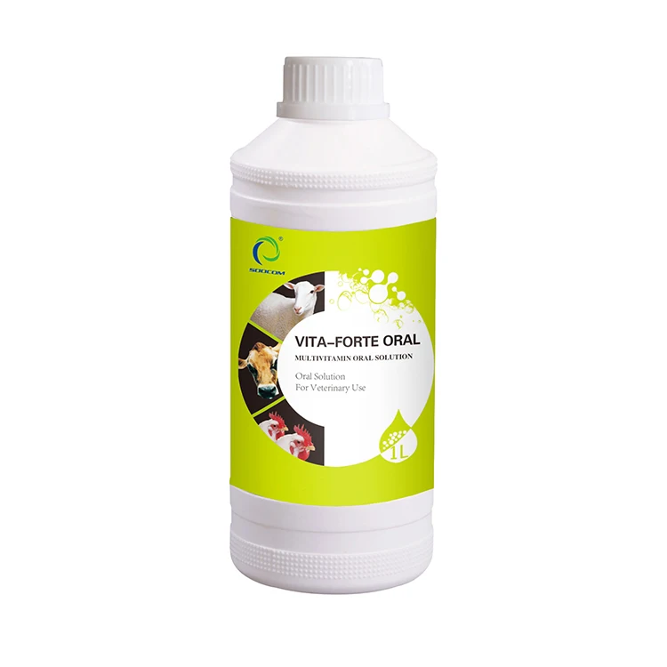 
Soocom GMP Certificated Factory Supply Liquid Multivitamin Chicks Multivitamin Poultry Animal Medicine For Poultry And Livestock 