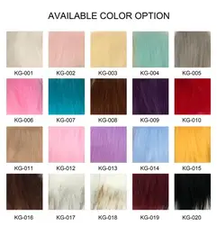 Winter Hat Use Multi-color Faux Fox Fur Pom Poms