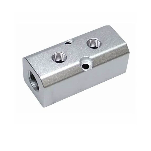 Порт поставки G1/2 G1-Inch выходной порт из нержавеющей стали распределительный блок для воздуха алюминиевый сплав 3 пути 4 6 способов гидравлический коллектор