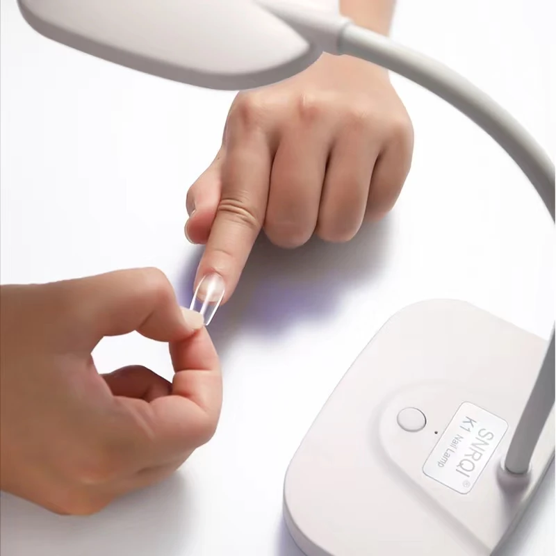 Flexible Rechargeable Nail Polish Lamp Cordless Nail UV LED Gel Light Table Lamp For Nail Tips Extension