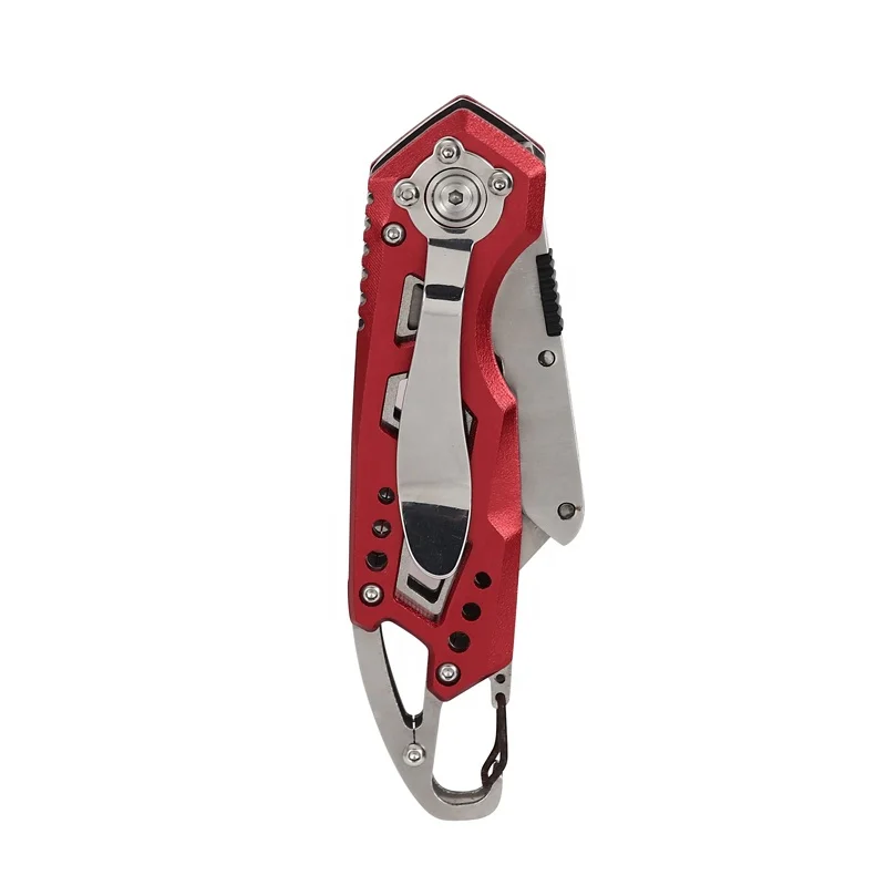 Wholesale Heavy Duty SK5 Double Blade Retractable Carpet Work Folding Handy Paper Safety Utility Knife