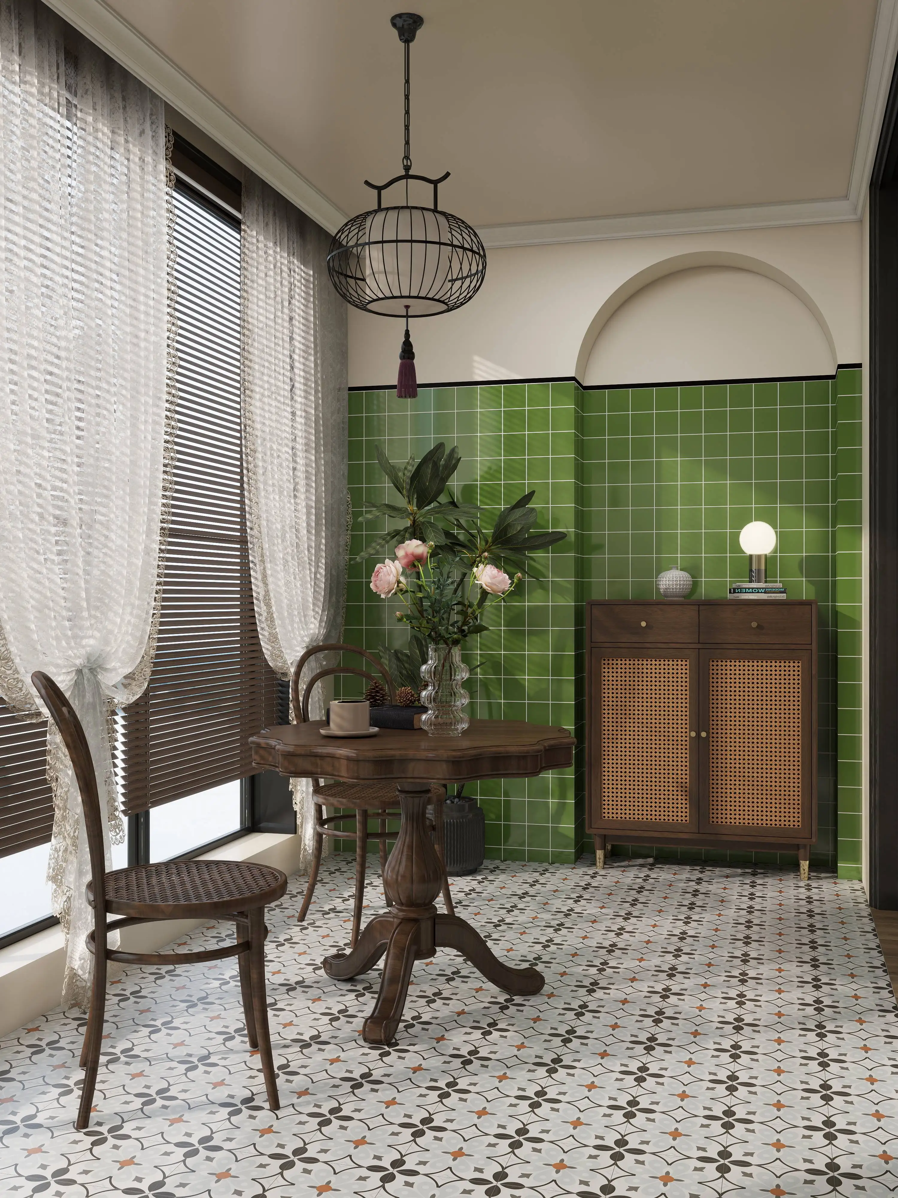 Hot selling 20 stickers/box Ceramic Tiles Mosaic Ceramic Tiles in artistic colors