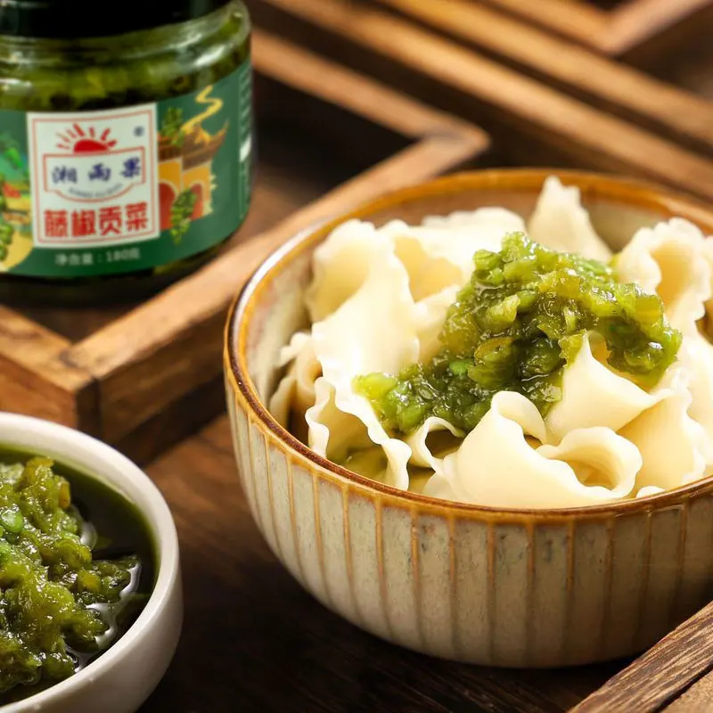 Factory Direct Supply Chinese Canned Vegetables Numbing Rattan Pepper with Tribute Vegetables Hunan Cuisine Xiang Yu Guo