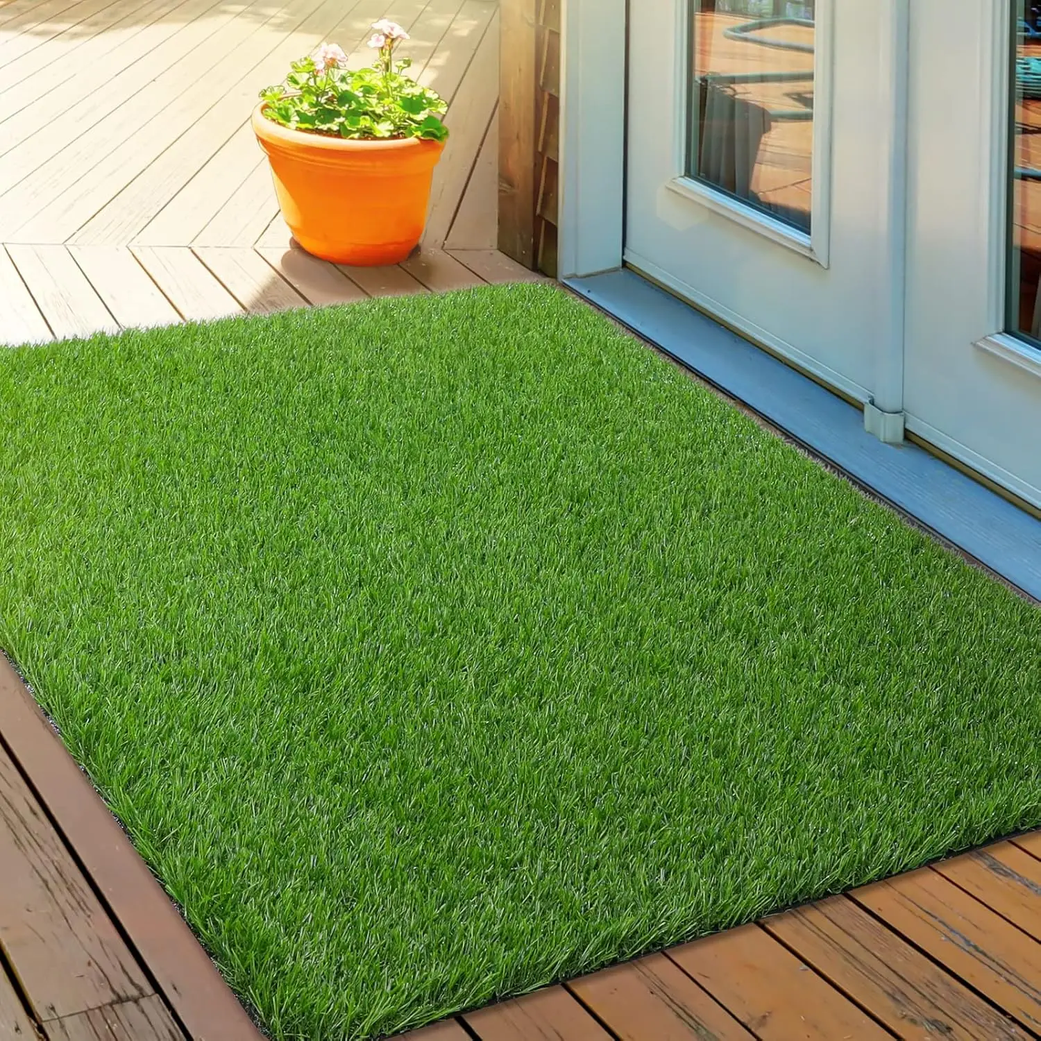 Artificial Grass Professional Dog Grass Mat Potty Training Rug and Replacement Artificial Grass Turf