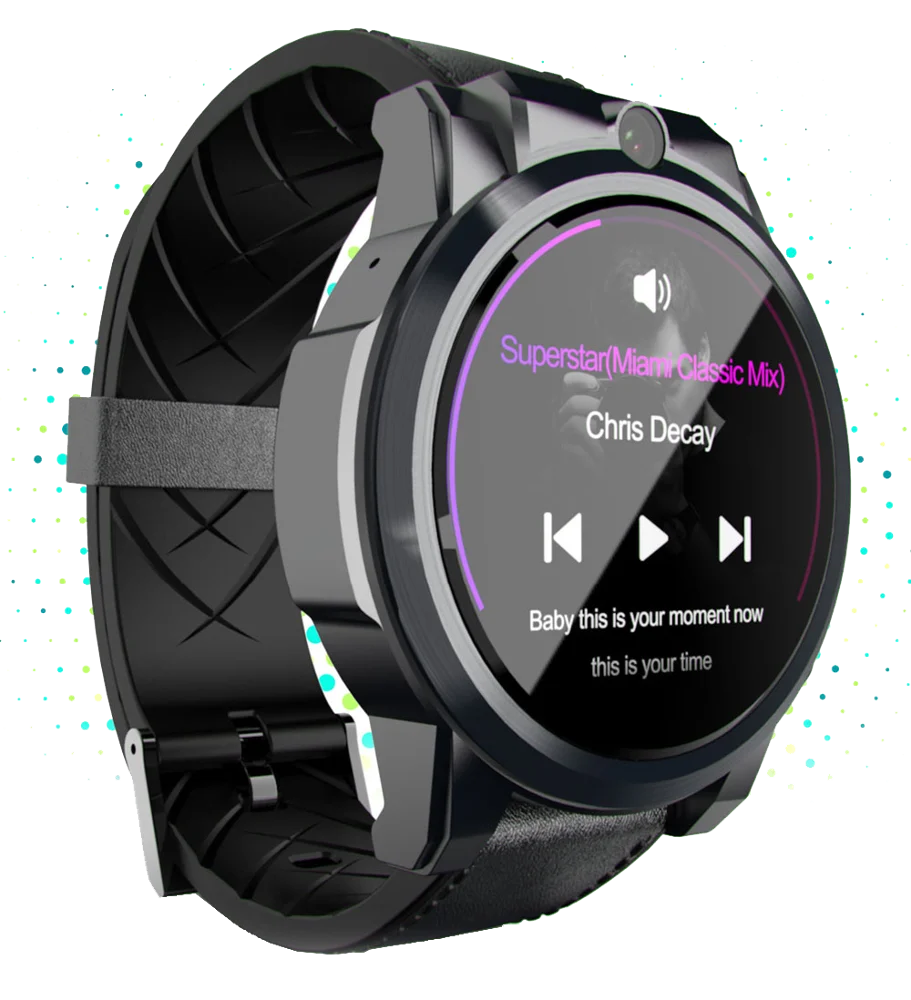 Janus 3GB+32GB 4G LTE GPS Video Calling Smartwatch 1.6 inch Android 7.1 MTK6739 1.25GHz 5MP Dual Camera Smart Watch New Arrived