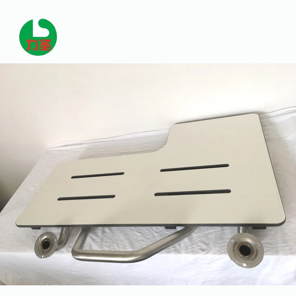 Shower Chair/shower seat White Seat Bathroom shower bench stainless steel