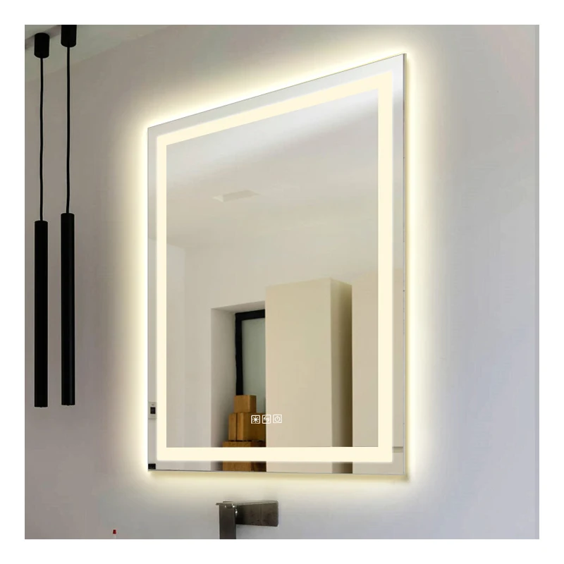 
Wholesale Factory Wall Mounted Backlight LED Illuminated Bath Mirror 