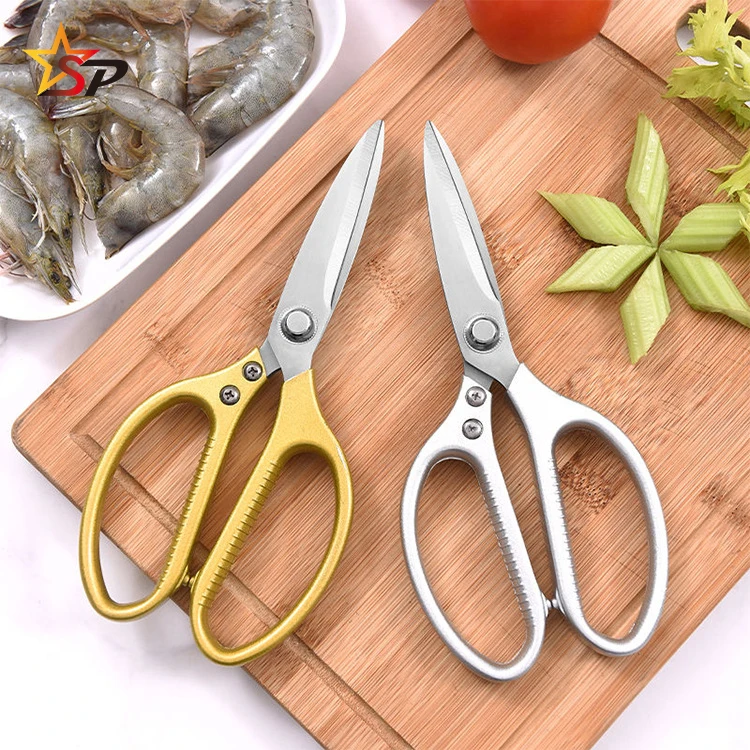 high quality Multi-function shear kitchen utensils Heavy Duty Chicken Bone Cutting Stainless Steel kitchen Scissors shear