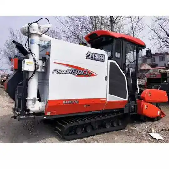 New And Used Second Hand Kubota PRO988Q-Q Rice Harvester Combine Harvester