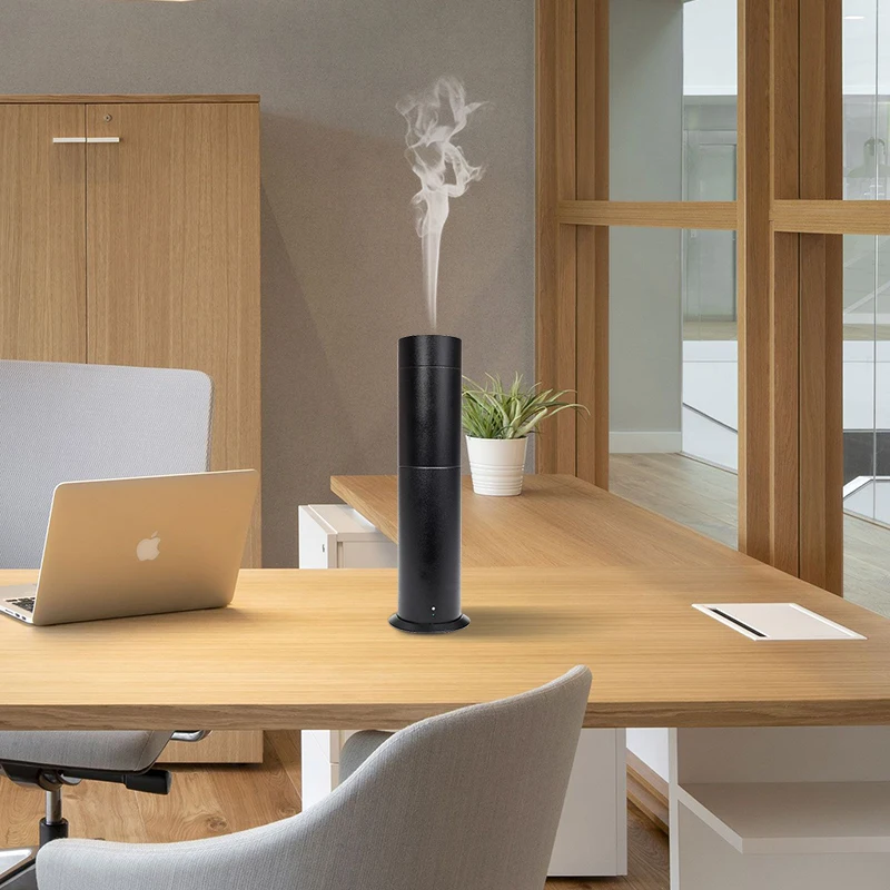 Оптовая продажа, портативный диффузор с сенсорным экраном, автоматический дозатор освежителя воздуха, дозатор с дистанционным управлением, аппарат для ароматизации эфирных масел