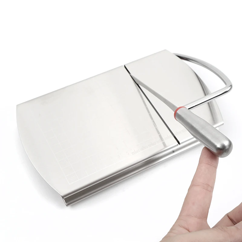 Kitchen Gadget High Quality Stainless Steel Cheese cutter Vegetable slicer Color box package Customized Logo