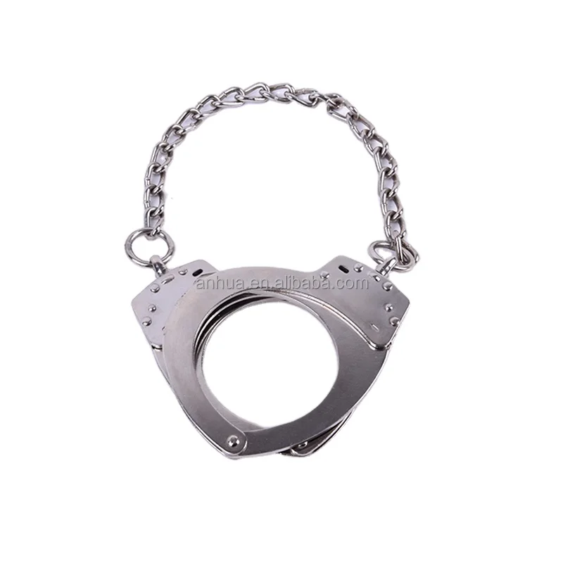 Высококачественные полицейские наручники из нержавеющей стали