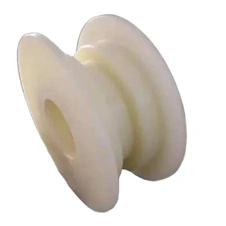 Nylon plastic parts MC cast nylon wheel self lubricating oil wear resistant nylon pulley