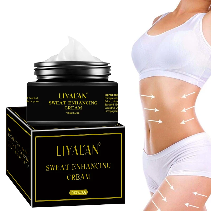 Natural Organic Workout Sweat Enhancing Anti Cellulite Hot Cream Body Slim Stomach Slimming Cellulite Cream