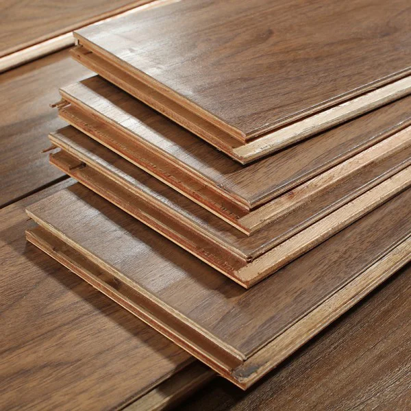Hotel / Villa / Apartment Natural Color Canfield Wood Floor Parquetry Panels  Board Flooring