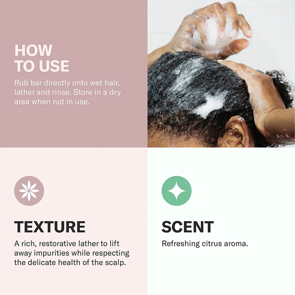 OEM New Trends Argan Oil & Coconut  3.7Oz Shampoo Bar for Hair Care Cleansing Moisturize Shampoo to Hydrate