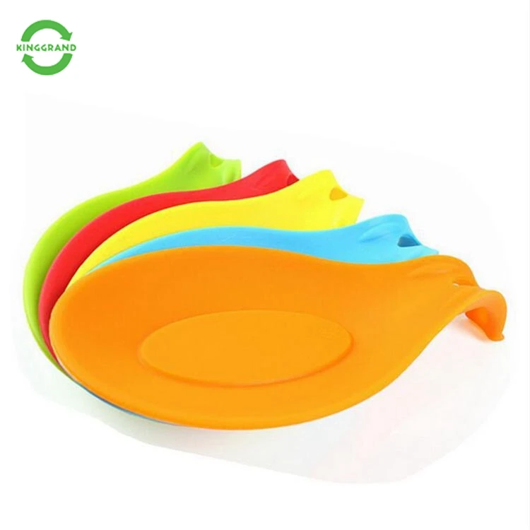 Heat Resistant Kitchen Utensils Spoon Holder Silicone Spoon Rest