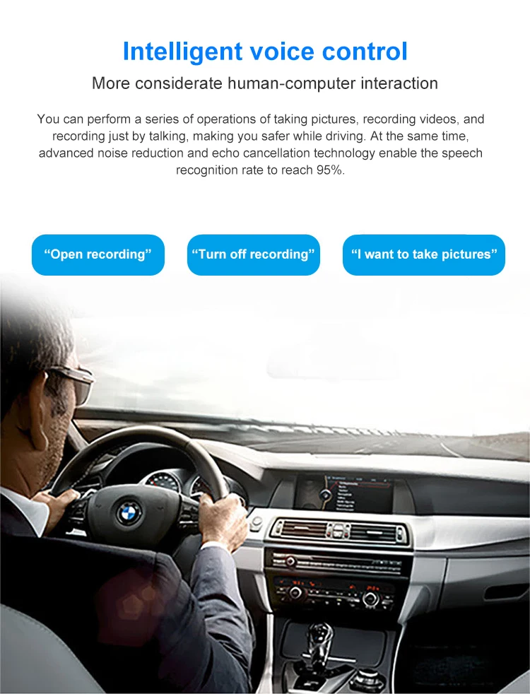 170 degree wide angle full HD 1080p car mini DVR front and rear dual cameras car black box WiFi dash cam 