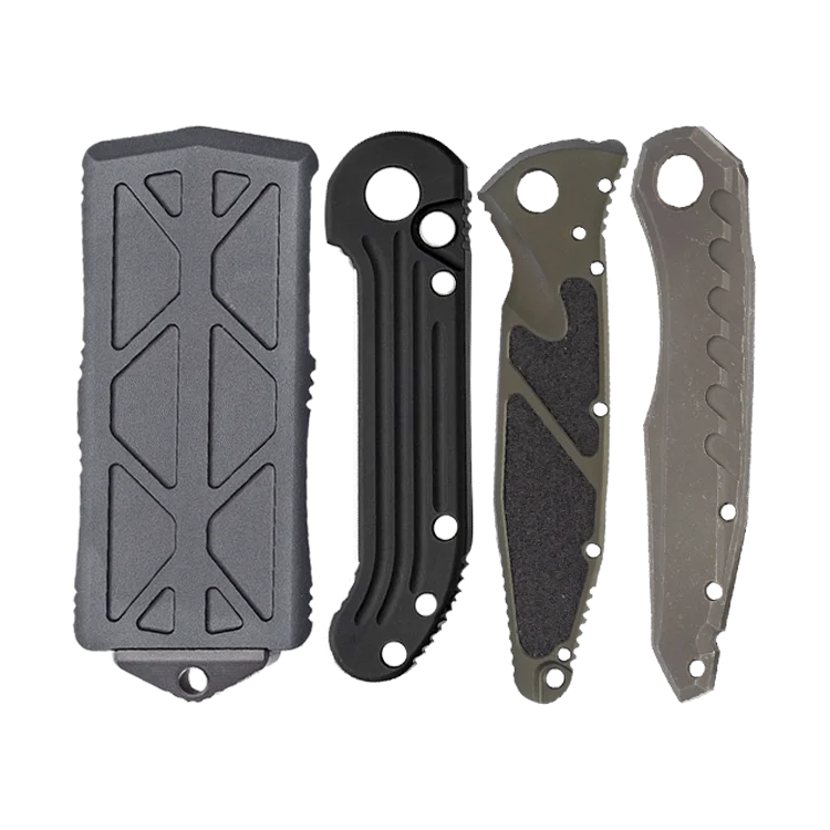 Microtechknife microteches otf haloing ultratech knife handle scale for outdoor camping