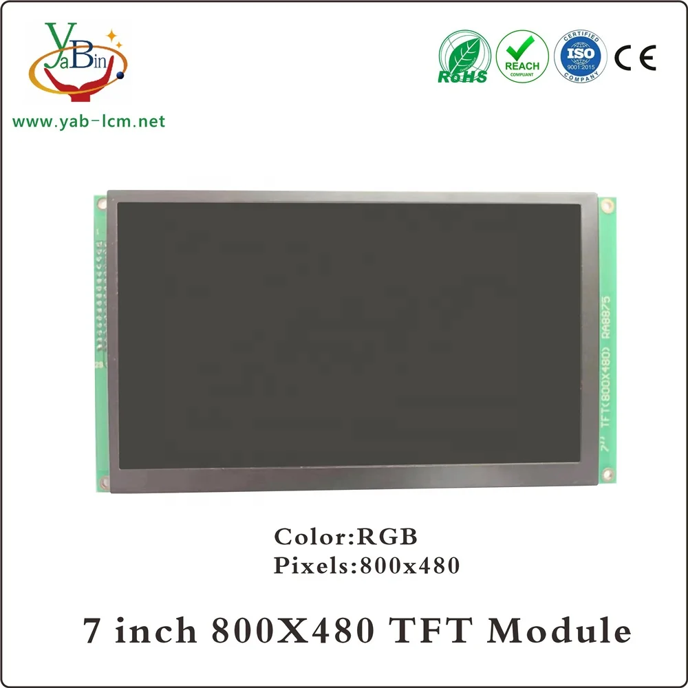 7 inch Tft Lcd Module 800X480 TFT module with RA8875 SPI/IIC interface