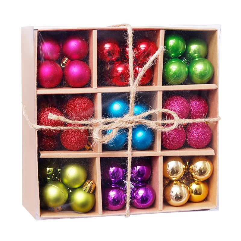 Christmas Tree Balls Xmas Bauble Hanging Home Party Ornament Decor Esferas De Navidad Kerstballen Christmas Balls