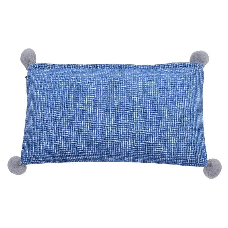 
Wireless And Rechargeable Leather Vibrating Neck Massage Pillow With Heat 