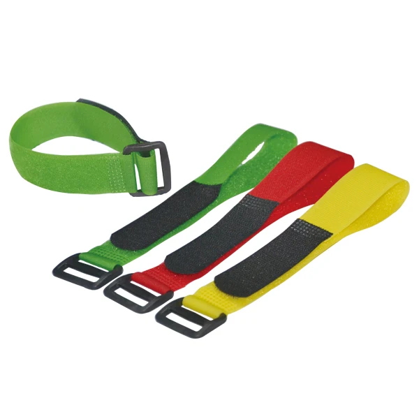 Colorful new material buckle strap hook and loop
